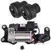 AP03 3 шт. Компрессор пневмоподвески с блоком клапанов + Пневмобаллон для BMW X5 F15/F85 X6 F16 37126795013 37206875177