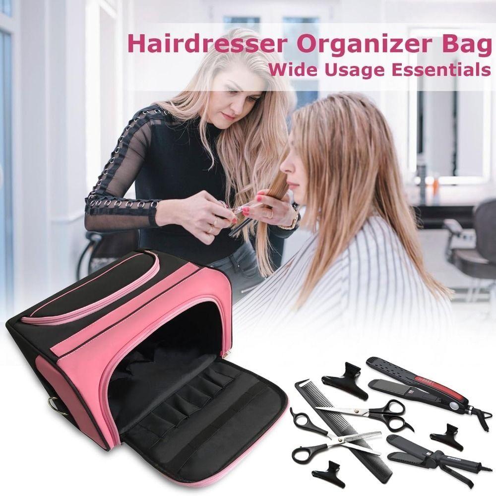 Portable Barber Bags Durable Carrying Storage Bag Crossbody Messenger Bag Hair Cutting