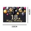 5*3ft Happy Birthday Backdrop Banner Background Cloth Props Party Decorate