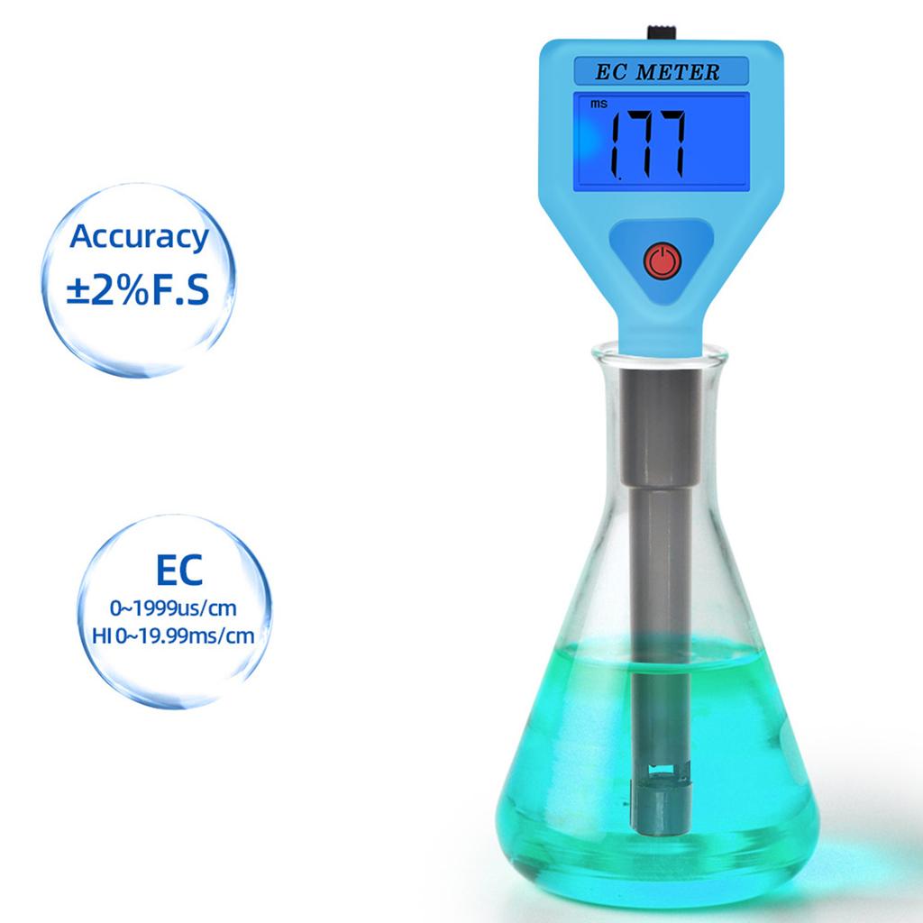 Electrical Conductivity Sensors Aquarium Water Tester Practical Water Quality Analyzer for Home Tanks and Fish Farms
