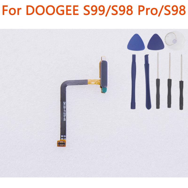 New Original DOOGEE S98 S98 Pro S99 Fingerprint Button Sensor Cable flex FPC For DOOGEE S98 Pro Smart Phone