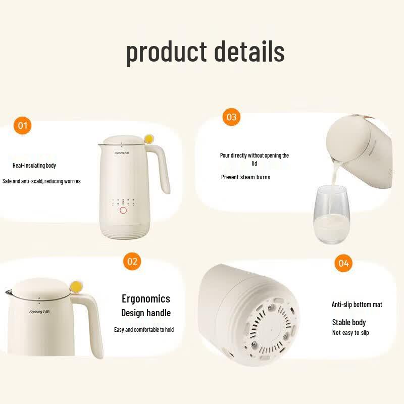 Joyoung Mini Multifunctional Soy Milk Maker & Blender CN plug (adapter included)