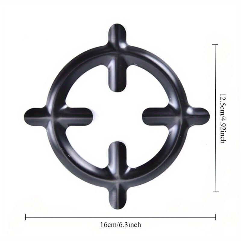 1pc Stove Gas Ring Pot Reducer Coffee Ring Bracket Burner Grate Rack Frying Pan Cast Iron Stove