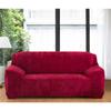 Thicken Plush Elastic Sofa Covers for Living Room Sectional Corner Furniture Slipcover Couch Cover 1/2/3/4 Seater Solid Color