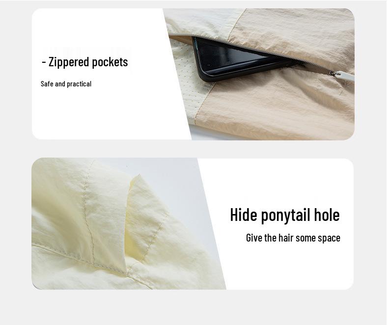 Women's Popular UV-Protective Breathable Jacket for Outdoor Use - New National Standard 18330