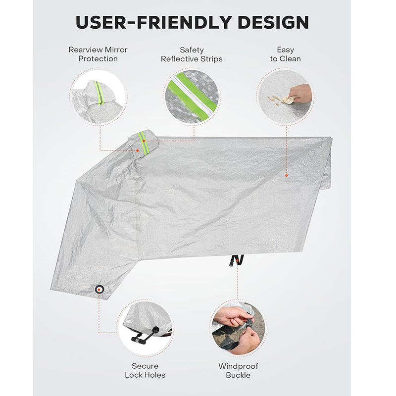 Windproof Cover Motorcycle Rain Outdoor Items Winter Protector Garage Accessories Awning Waterproof Weather Parts