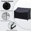 1PC The Courtyard Sofa Furniture Waterproof Cover Outdoor Garden Patio Rattan Sofa Dustproof Oxford Cloth Furniture Protectors