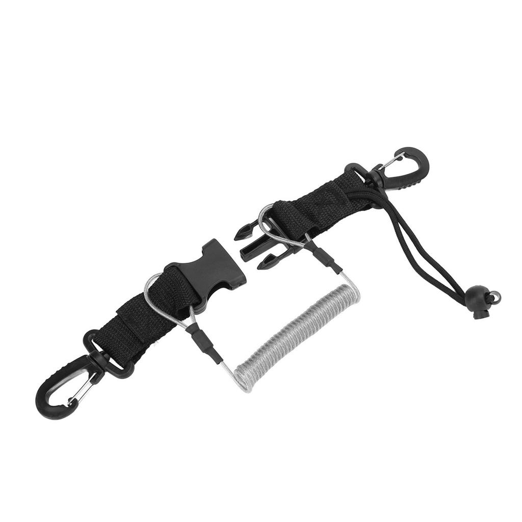 Diving Lanyard Professional Loss Proof Quick Release Coil Lanyard for AR?15 M4 Handle Fittings