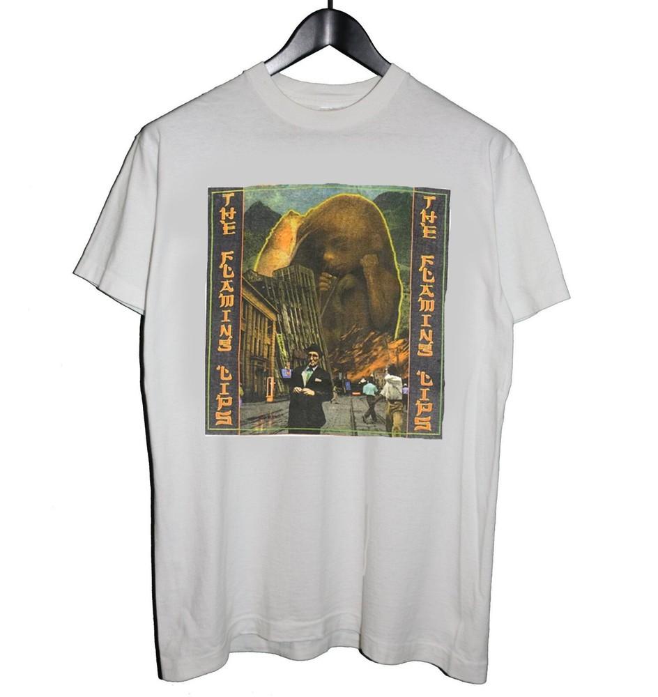 SALE THE FLAMING LIPS unisex t-shirt white shirt gift for fan Unisex T-Shirt