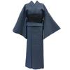 Kimono Denim Fine Light and Washable Single Already Checkered S Size [Kyoto Yuzen] Kimono, Pattern, Soft, Kimono, Clothes, Casual, Tailored,