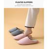 Бесшумные тапочки на подошве, домашняя обувь для помещений, нескользящие, мягкие, удобные, обувь для дома и офиса, нейтральная, зимняя, удобная, дышащая обувь