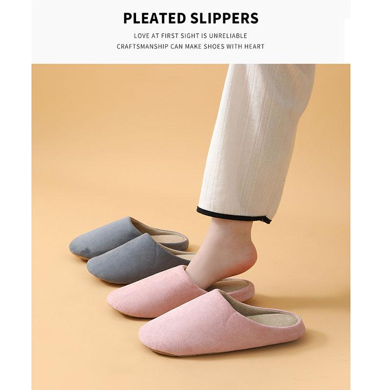 Бесшумные тапочки на подошве, домашняя обувь для помещений, нескользящие, мягкие, удобные, обувь для дома и офиса, нейтральная, зимняя, удобная, дышащая обувь