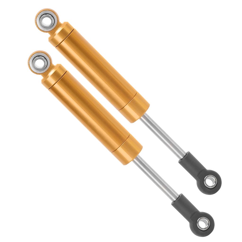 2 шт. RC 92 мм алюминиевые амортизаторы внутренние пружинные демпферы для TRAXXAS SLASH 2WD RC автомобиляЗолотой