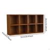 Wooden Hanging Display Shelf Cosmetic Storage Cabinet Wall Mount Rustic Floating for