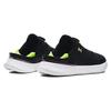 Under Armour Ua Flow Slipspeed Low Top Casual Running Shoes With Boa Dial Unisex Sneakers Black Green 3027057-002
