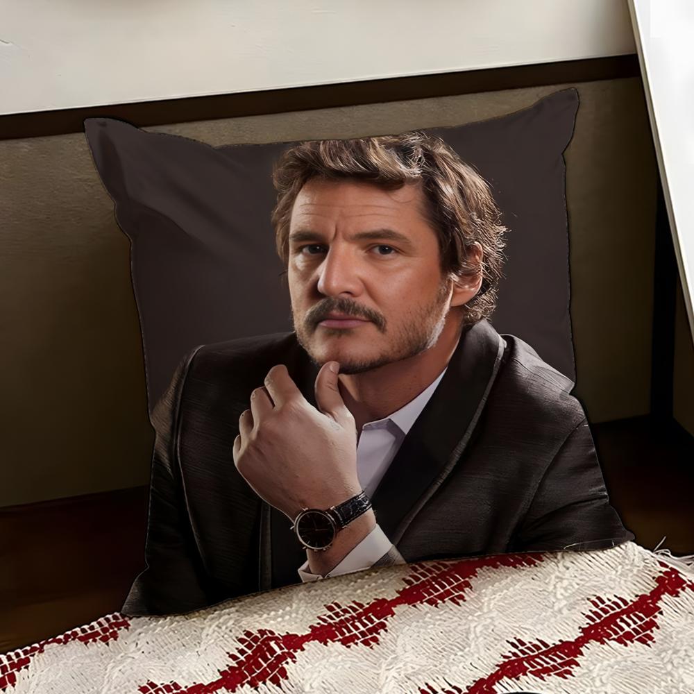New PPedro PPascal Cushion Cover Reversible Soft Durable Pillow Cover Home  Car MultiScene Use for Daily Comfort
