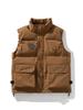 Men's Winter Warm Multi-Pocket Cotton Workwear Vest