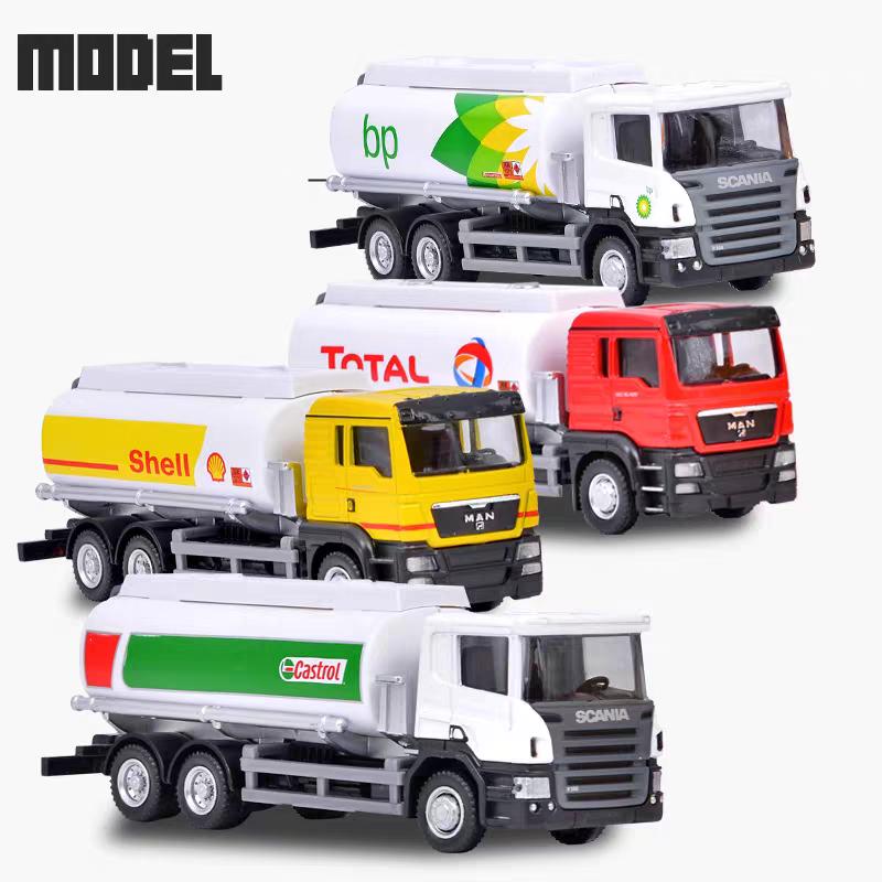 МУЖСКОЙ SCANIA Нефтевоз TOTAL Shell bp ТОПЛИВО Castrol Литые и Игрушечные Транспортные Средства RMZ city 1:64 литые модели автомобилей подарки для детей