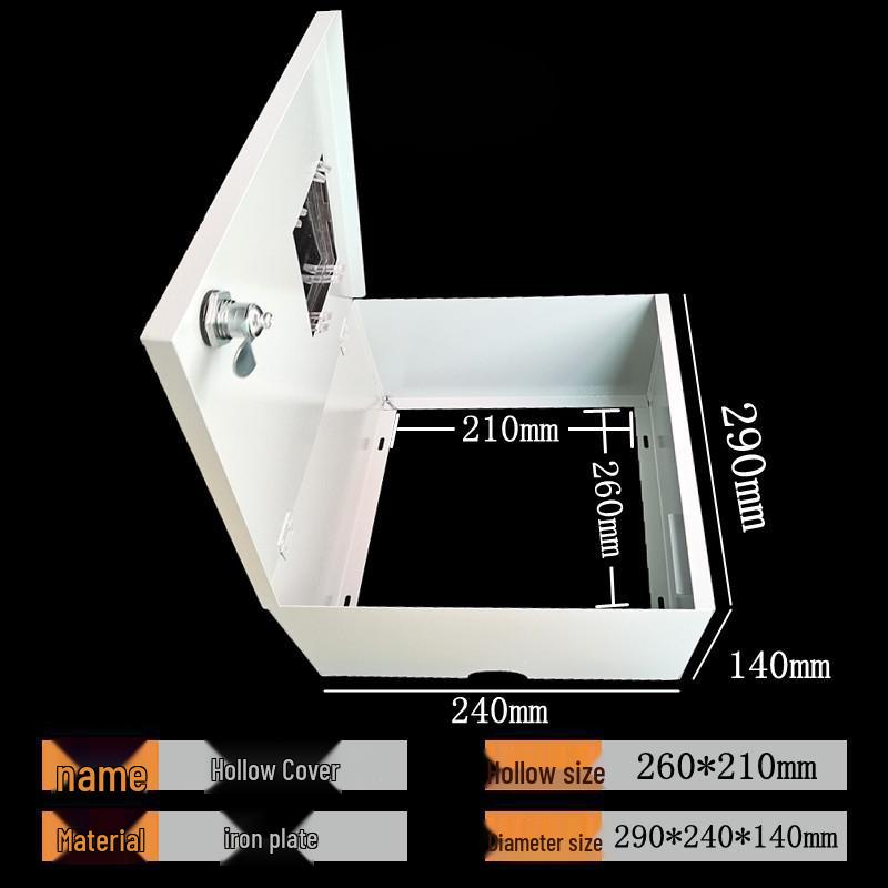 Single-Phase Fire Meter Dustproof Rainproof Cover for Indoor Distribution Box.