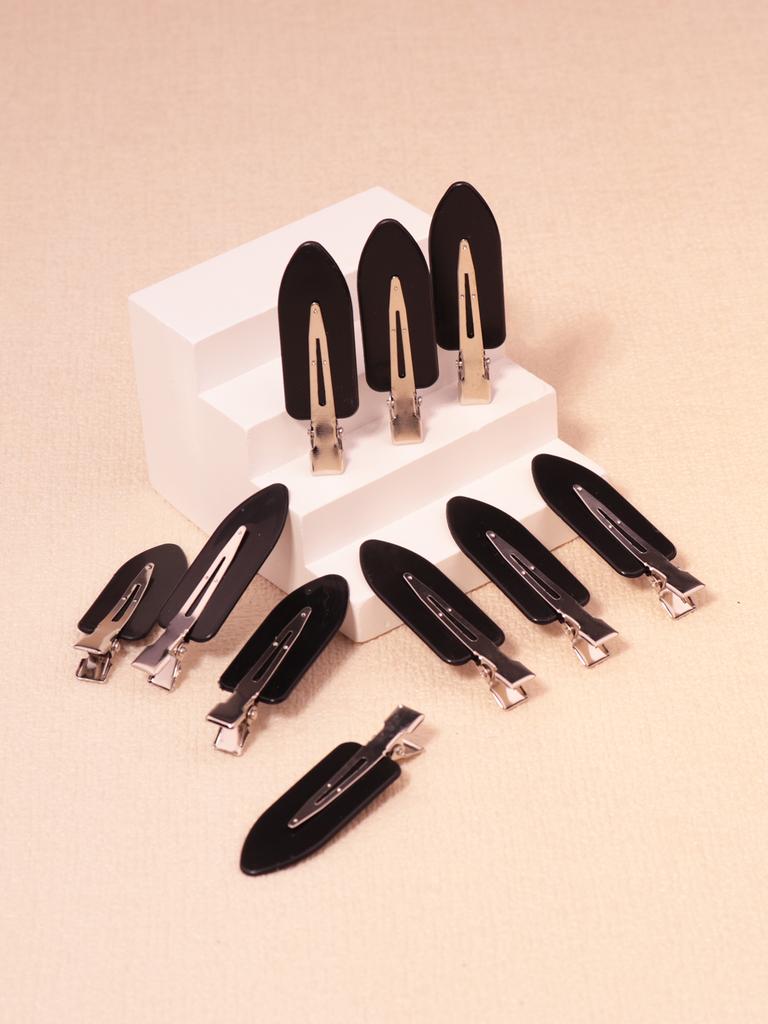 10 шт. бесшовные нескользящие боковые заколки для волос, макияж, прически, заколки для волос, модные аксессуары для волос. Специально для париков из натуральных волос.