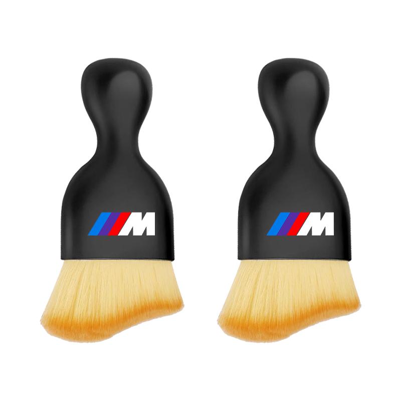 1/2pcs Car Crevice Dust Removal Artifact Brush Cleaning Brush Too For BMW M E34 E36 E60 E90 E46 E39 E70 F10 F20 F30 X5 X6 X1 M3 M5 M6 E71 F01 F02 F87