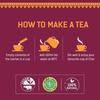Chaayos Растворимый чай Premix-Kesar-Regular Сахар (15 пакетиков)|100% натуральный шафран|Кесар чай|Масала чай|Ассамский чай|390 фунтов