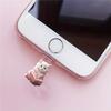 Очаровательный пылезащитный штекер для телефона в виде котенка для iPhone/устройств Type-C