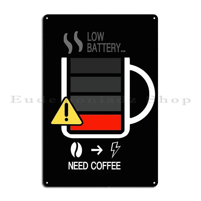 Coffee Battery Vallinart Metal Plaque Poster Decoration Wall Decor Designing Cinema Cinema Tin Sign Poster