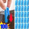 100x зажим для мусорного бака, прочный пластиковый мусорный мешок, фиксированный зажим, держатель для кухни, ванной комнаты, органайзер для домашнего хранения, зажим