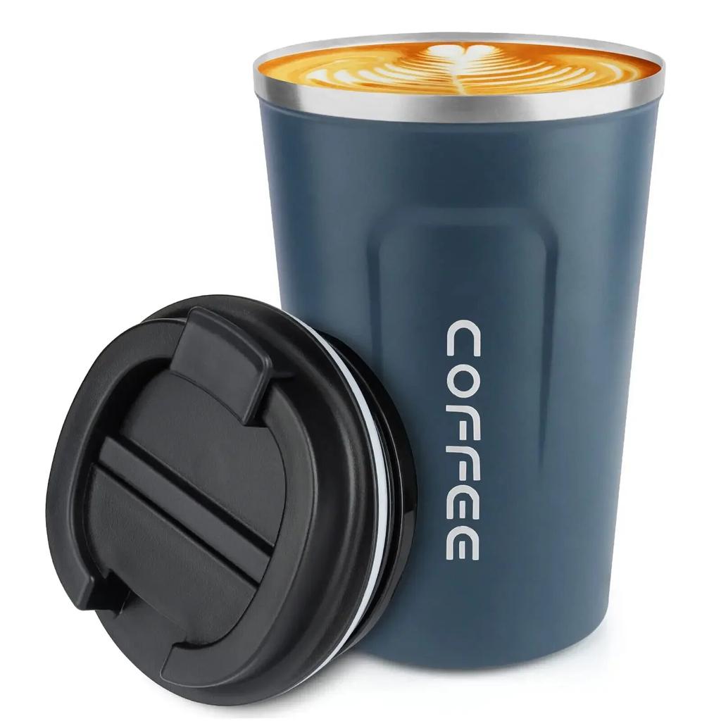 380ml 510ml Coffee Mug Thermal Travel Stainless Steel Coffee Cup Leak-Proof Thermos Bottle Tea Coffee Mug Vacuum Flask Insulated Cups