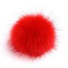 Faux Women Diy Raccoon Fur Pom Poms Ball For Knitting Beanie Hats Accessories