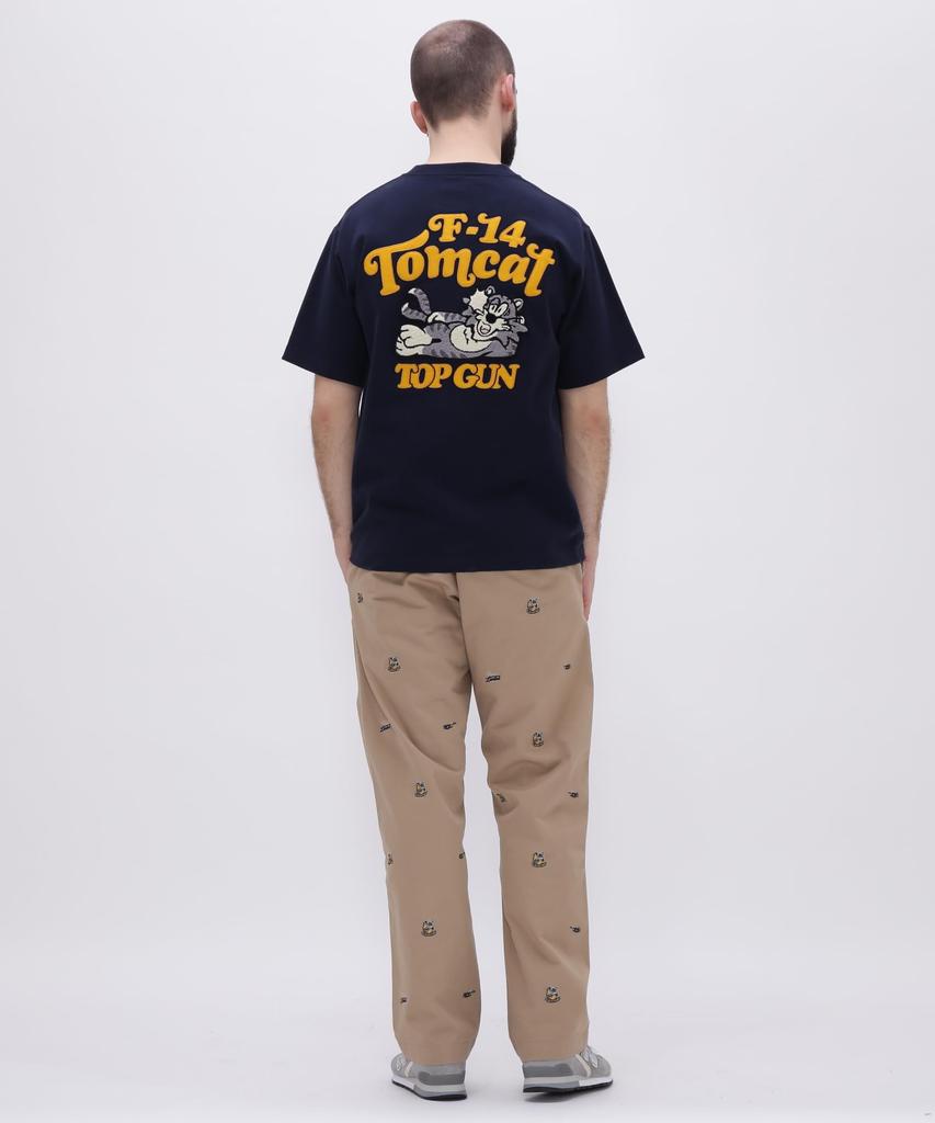 AVIREX SAGARA TOM CAT XL 120 Navy T-SHIRT Men's 783-4934036