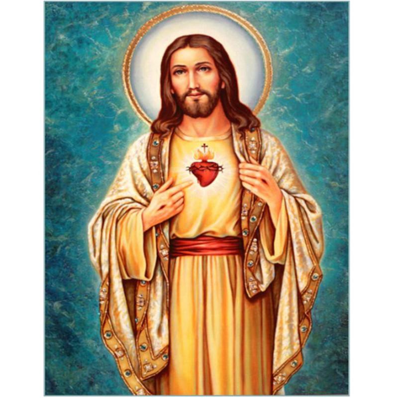 Full 5D DIY Diamond Painting Full Square/Round Drill “Religious Figure” Embroidery Kits Cross Stitch Gift Home Decor Gift