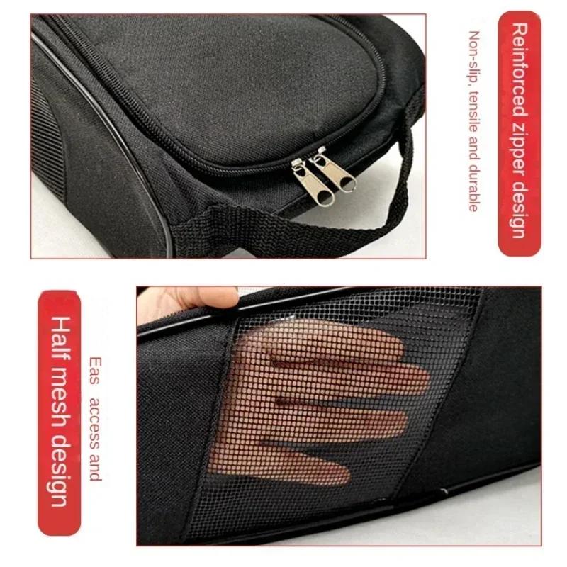 Портативная сумка для хранения, сетчатая воздухопроницаемая сумка для футбольных бутс, сумка для обуви для гольфа, футбола, баскетбола для мужчин и женщин