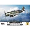 Wolfpack Designs 1/48 Scale U.S. Army Air Forces P-47D Thunderbolt Mediterranean Theater Premium Edition Plastic Model Kit (WOLWP14812)