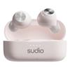Беспроводные наушники SUDIO T3 с микрофоном, совместимые с iOS, с функцией ENC шумоподавления (розовый) В ухе (Bluetooth 5.4 / / Android)