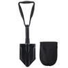 23 Inch Folding Shovel with Sawtooth High Carbon Steel Portable Shovel for Industrial Cleaning