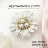 No Sew Floral Rhinestone Collar Buttons High-quality Decorative Shirt Buttons  Diy Clothes