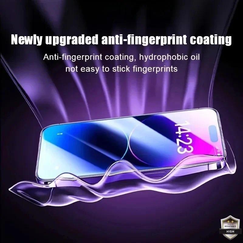 5 шт. Закаленное стекло для iPhone127 16 15 11 12 13 14 Pro Max Mini Полное покрытие Защитная пленка для экрана для iPhone 16E 15 14 Plus XR X XS MAX