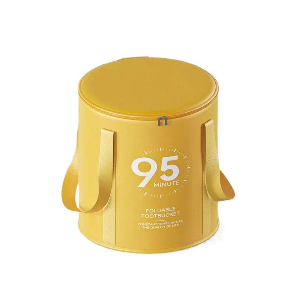 Multi-functional Soaking Basin Insulated Feet Bathtub Soak Foot Bag Folding Foot Bucket Dormitory