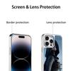 Pop ins thriller evil daughter poster Phone Case for iPhone 16 15 14 13 12 11 Pro Max Sheepskin Silver-edged protective case