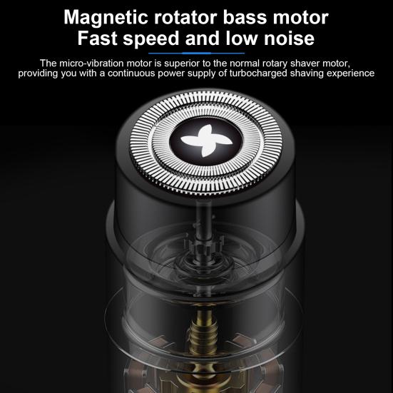 Малошумная малошумная мини-электробритва ABS портативная машинка