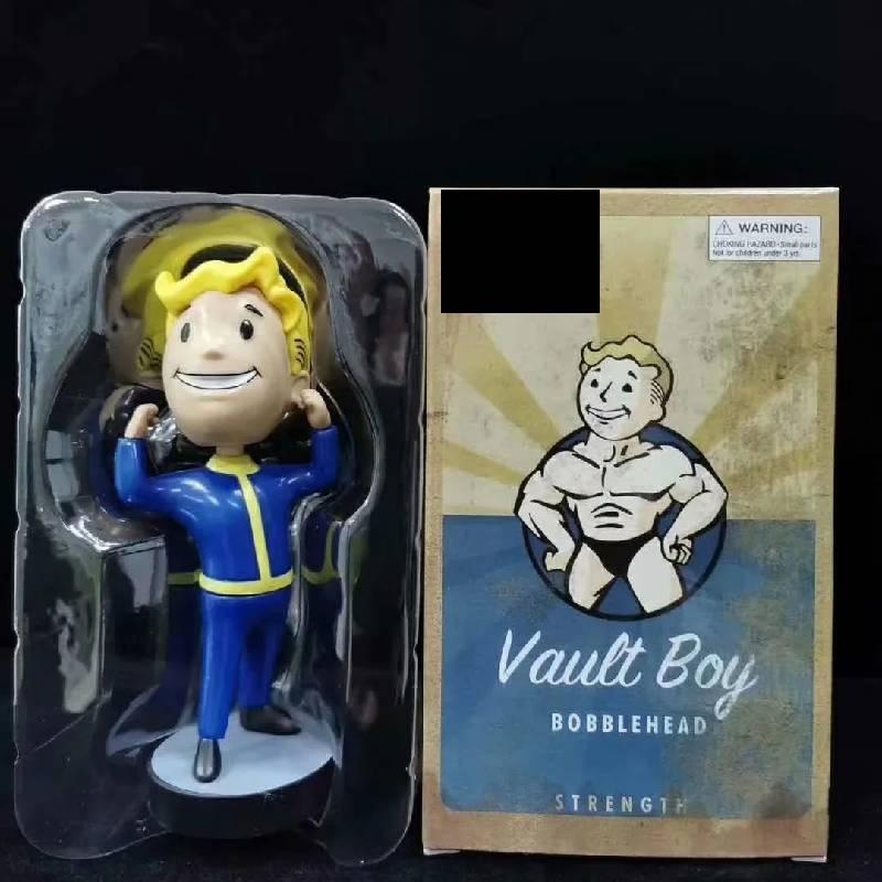 Detailed Vault Boy Fallout Mini Statue Handcrafted Display Piece