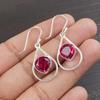 Pink Tourmaline Gemstone Jewelry, 925 Sterling Silver Earrings, Handmade Gorgeous Jewelry, Designer Earrings Gift For Women