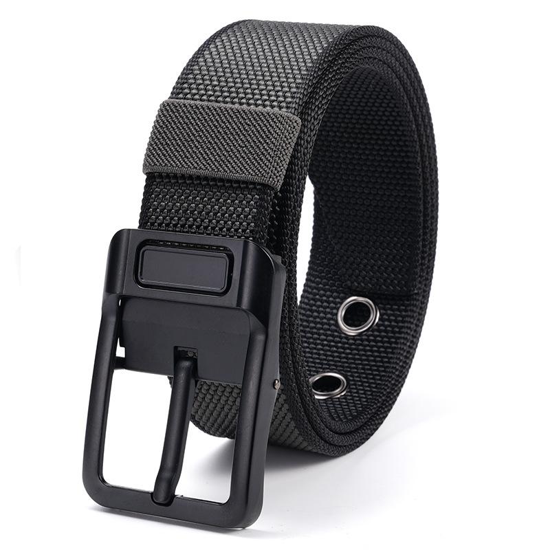 Outdoor Belt Men's Nylon Belt Adjustable Simple Automatic Buckle Belt