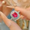 Sace Gems Классическое кольцо из медного сплава с цирконом, женские ювелирные изделия, свадебный подарок для вечеринки