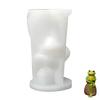 3D Frog Silicone Mold for Candles Soap Resin Plaster Crafts Flexible Casting Mold Reusable DIY Molding Kit Unique Cake Decorations