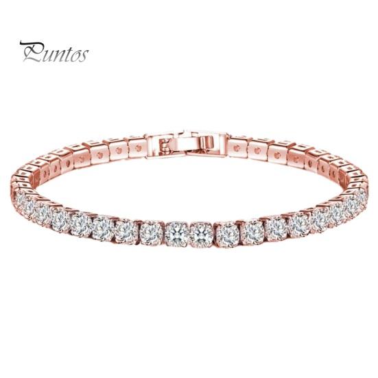 Женский браслет из блестящего кубического циркония с геометрическим рисунком, Роскошный медный браслет из нержавеющей стали, легкий женский браслет на запястье, ювелирные изделия