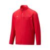 Li Ning FW/AW25 Бадминтонная однотонная минималистичная куртка-бомбер на молнии с воротником-стойкой Унисекс куртка AYYV017-4