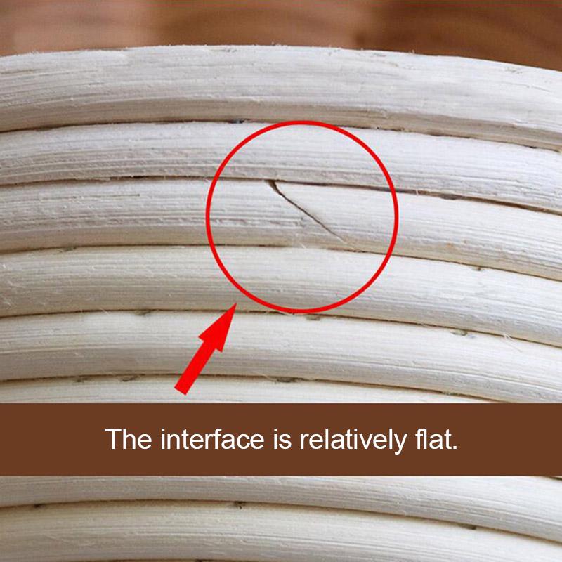 Корзина для расстойки хлеба из натурального ротанга, контейнер для хранения закваски для хлеба, кухонный органайзер, принадлежности для выпечки, формы для выпечки